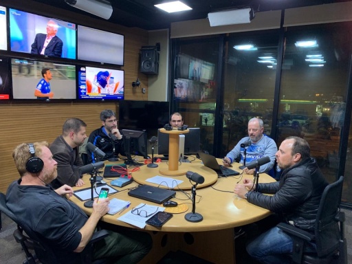 Joel Machado na Rádio Gaúcha 06/08/2019 06 de agosto de 2019 Joel Machado, integrante do MGV e conselheiro do Grêmio, participa do programa Esporte & Cia, da Rádio Gaúcha.