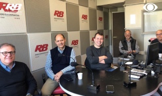 Renato Moreira na Rádio Bandeirantes 10/08/2019 10 de agosto de 2019   Renato Moreira, liderança do MGV e conselheiro do Grêmio, participa do Programa Esporte Total, da Rádio Bandeirantes.