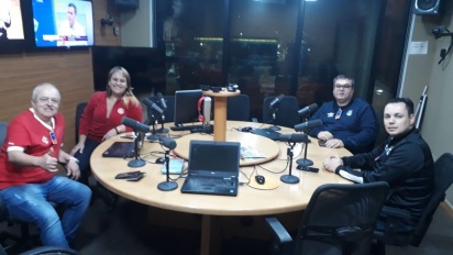 Wagner Silva na Rádio Gaúcha 14/05 14 de maio de 2019 Wagner Silva, integrante do MGV, participa do Programa Esporte & Cia, na Rádio Gaúcha.