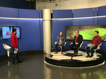 Marcos Chitolina no Os Donos da Bola RS 27 de julho de 2018 Marcos Chitolina, integrante do MGV, conselheiro do Grêmio e ex-diretor de futebol, participa do programa Os Donos da Bola RS, na Band TV.