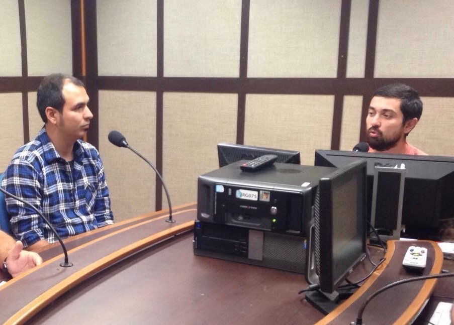 Joel Machado na Rádio Guaíba 19/03/2017 19 de março de 2017 Joel Machado, integrante do MGV e conselheiro do Grêmio, participa do programa Posse de Bola, da Rádio Guaíba.